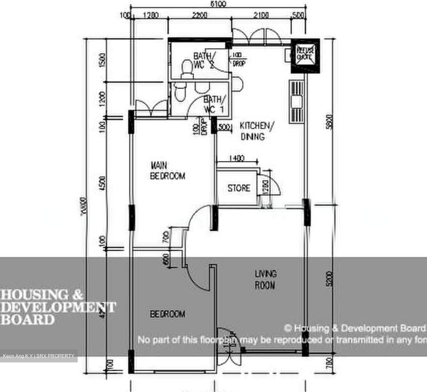 Blk 185 Bishan Street 13 (Bishan), HDB 3 Rooms #574781511